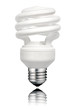 Saver Lightbulb with Screw bottom Isolated Saver Lightbulb with Screw bottom Isolated