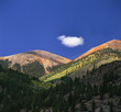 Photo: Cloud over hills in rural landscape Cloud over hills in rural landscape