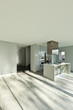 beautiful modern house, view of the kitchen