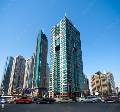 Foto: modern city in shanghai modern city in shanghai