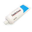 Tooth Paste Tube on white background