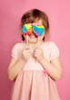 Little girl with lollipop Little girl with lollipop
