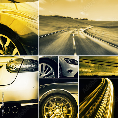 Photo: driving collage driving collage
