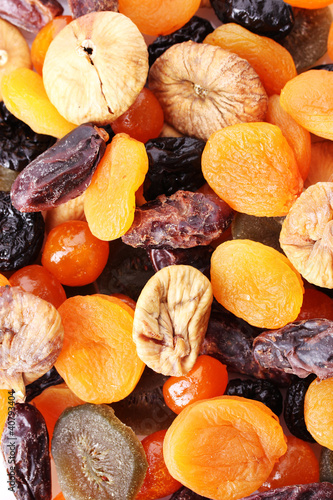 Photo: Dried fruits close up Dried fruits close up
