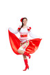 girl in traditional clothes