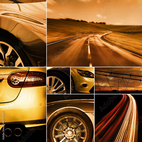 Photo: motoring collage motoring collage