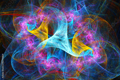 Illustration: Abstrakter digitaler Hintergrund Abstrakter digitaler Hintergrund