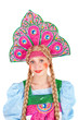 Girl in kokoshnik