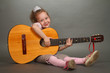the little girl