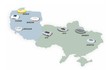 Euro 2012 mapa stadionów