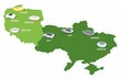 Polska Ukraina 2012 mapa