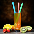 Bubbles im Glas