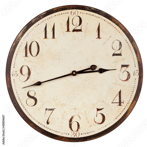 Photo: Old antique clock Old antique clock