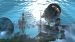Landmarks under the ocean Landmarks under the ocean