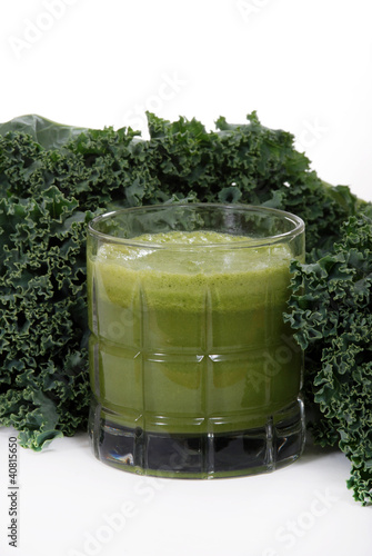 Photo: Kale and juice Kale and juice
