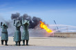 Explosion in oil refinery Explosion in oil refinery
