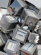 counters electricity demolished in a landfill for industrial was