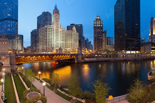 Photo: Chicago Riverside. Chicago Riverside.