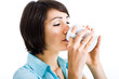 Woman drinking coffee Woman drinking coffee