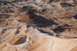 Roman siege ramp at Masada fortress, Israel