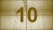 Video: Old film countdown leader Old film countdown leader