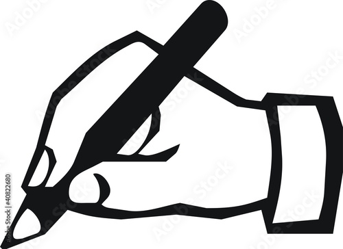 Illustration: pictogramme main pictogramme main