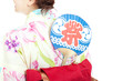 Beautiful kimono woman. Portrait of asian woman.