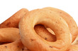 some fresh bagels some fresh bagels