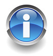 info blue button