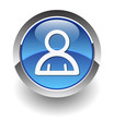 people blue button