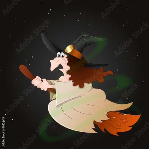 Vector: Flying Witch Vector Flying Witch Vector