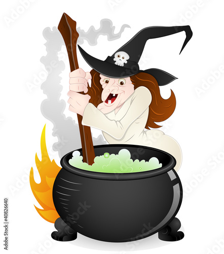 Vector: Halloween Witch Vector Halloween Witch Vector