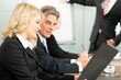 Business people - presentation within a team Business people - presentation within a team