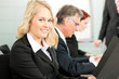 Business people - presentation within a team Business people - presentation within a team