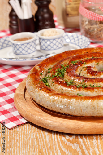 Photo: Grilled sausages Grilled sausages