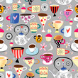 texture of cups and mugs