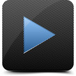 Carbon play button Carbon play button