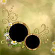 Round wooden photo frameworks Round wooden photo frameworks