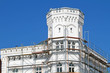 Gerüst an Turmhaus