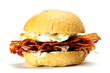 Bacon and egg bun.
