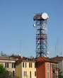 A radio antenna at Parma in Italy A radio antenna at Parma in Italy