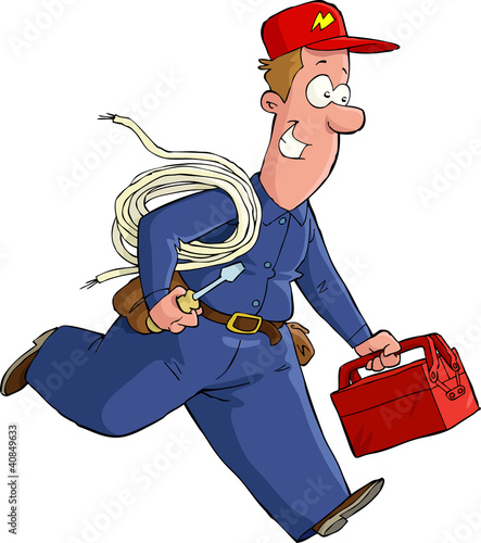 Vektor: Electrician Electrician