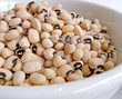Bowl of black-eyed peas