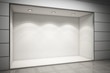 An empty storefront