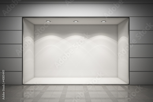 Illustration: An empty storefront An empty storefront