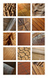 Texture, matière, fond, marron, brun, terre, uni, couleur