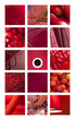 Texture, matière, fond, rouge, couleur, coloré, uni
