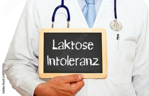 Illustration: Laktose Intoleranz Laktose Intoleranz