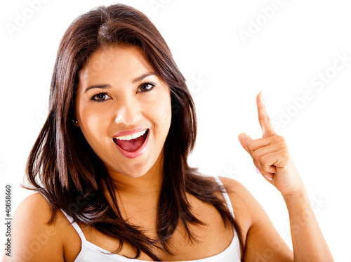 Photo: Woman having an idea Woman having an idea