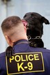 A kiss from his K9